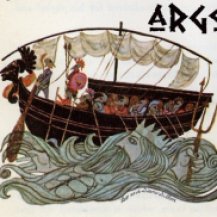 El dios Tritón se manifiesta a los Argonautas